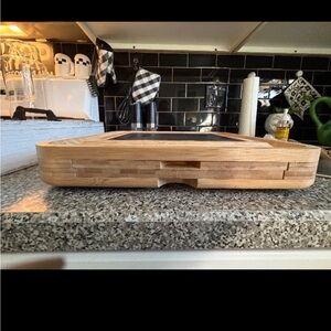 Bamboo Bath Caddy Tray by Smirly